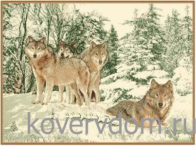Ковер Фауна 142-01  Волки