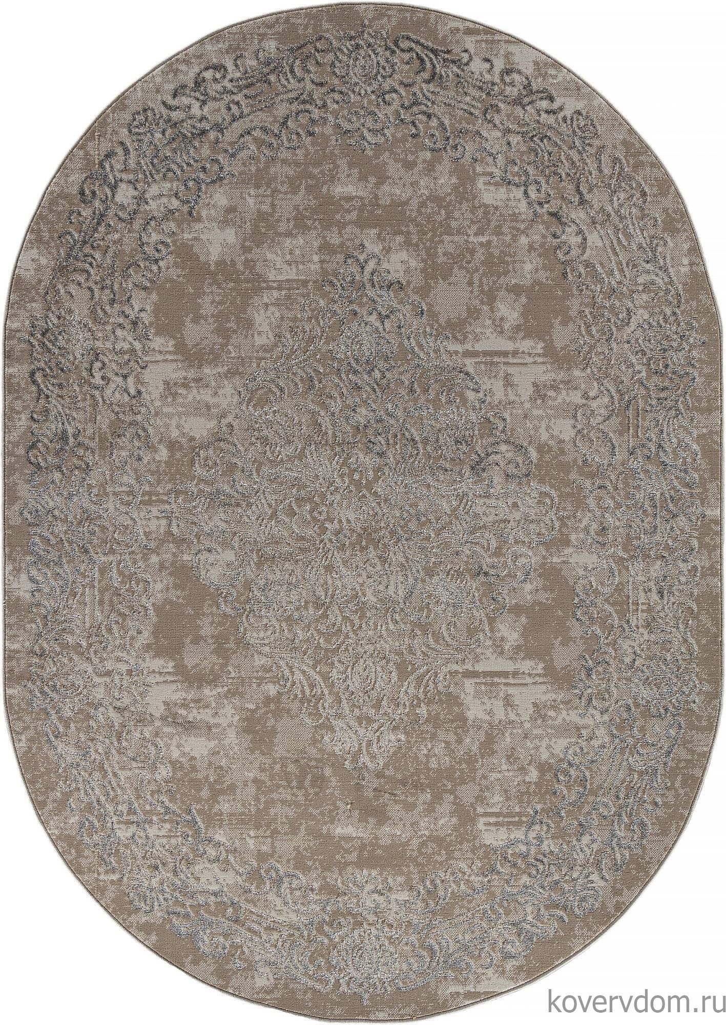Ковер LIMAN F481 BEIGE Овал