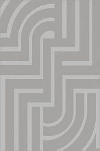 Овальный ковер MILOS F439 GRAY