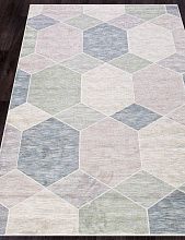 Ручной ковер с геометрическим узором MATRIX 989911 6264 V