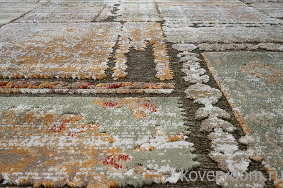 Рельефный ковер из вискозы GENOVA 38405 7292 71