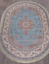 Ковер ARAVIA D158 BLUE Овал