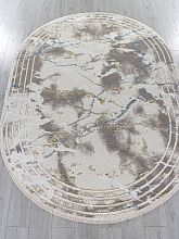 Ковер ESSA 27243A GRY / BLUE Овал