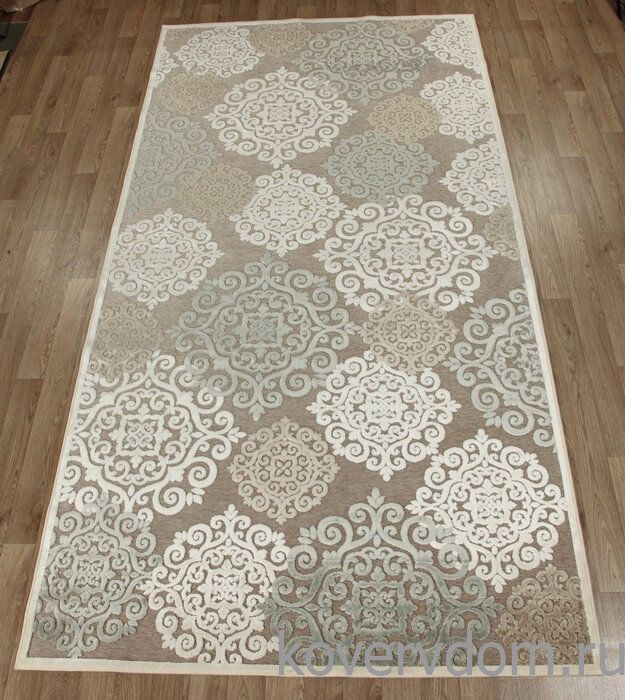 Рельефный ковер из вискозы GENOVA 38001 6555 90