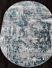 Овальный ковер бирюзовый PARADIZE 00065A TURQUOISE / GREY Овал