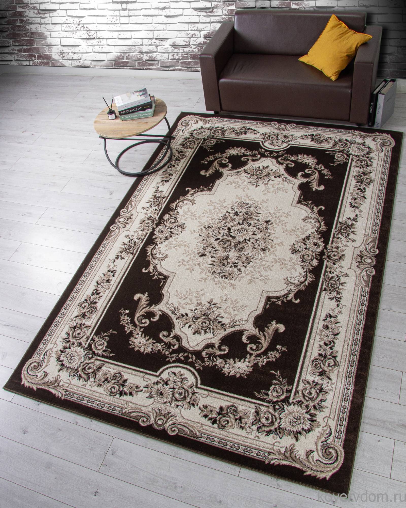 Ковер Валенсия DELUXE 4015 BROWN