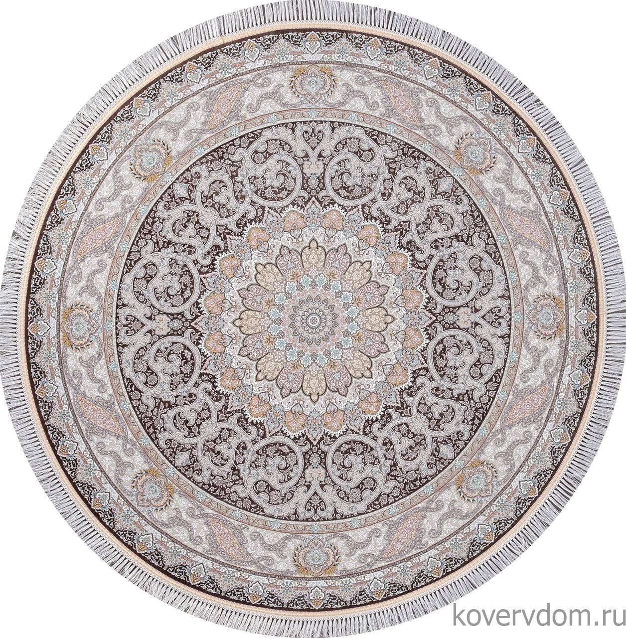Ковер FARSI 1500 145 BROWN Круг
