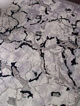 Ковер черный PALERMO F289 DARK GRAY