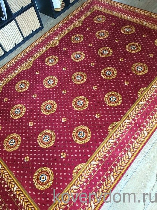 Полушерстяной ковер Classic Lider Rose