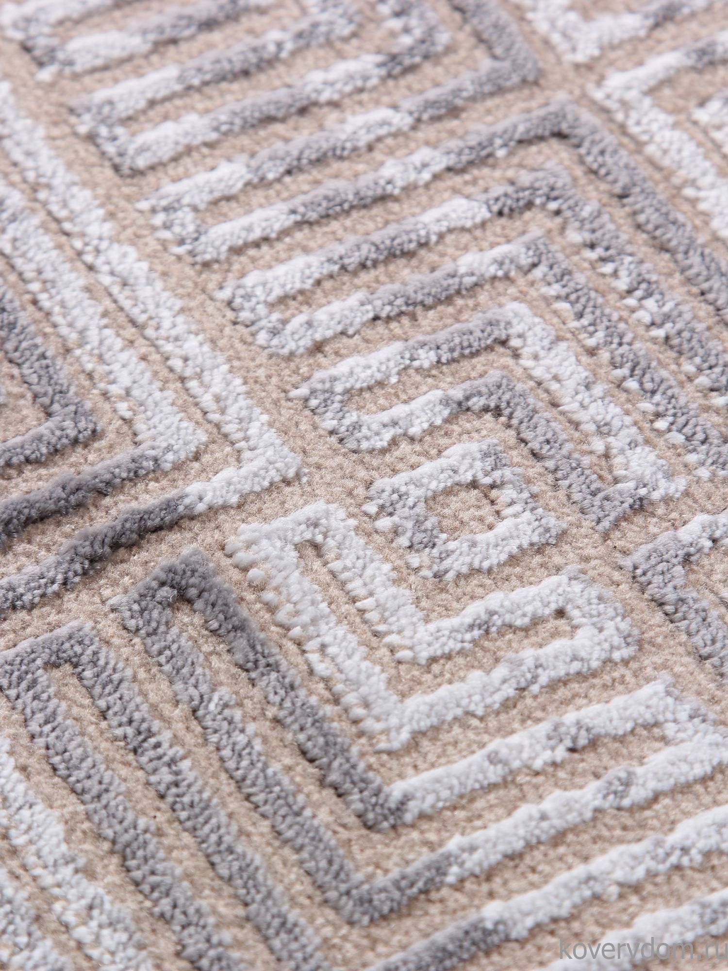 Ковер AMELI 9247A S.BEIGE / P.WHITE