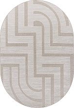 Ковер в спальню DIOS-A F439 CREAM Овал