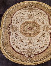 Ковер BUHARA d037 CREAM Овал