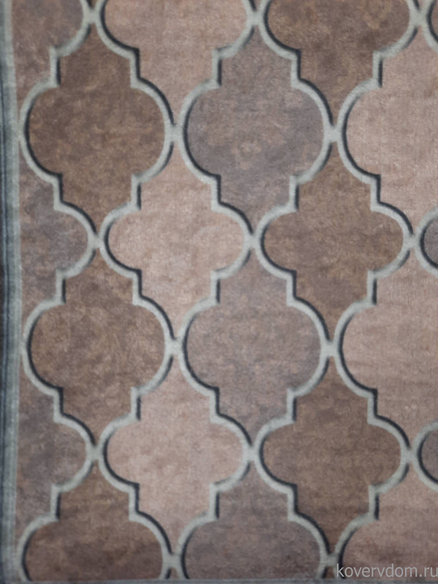 Ковер Decovilla 21023.101 HANZADE Светло-коричневый