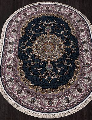 Ковер TEHRAN 7518 NAVI Овал