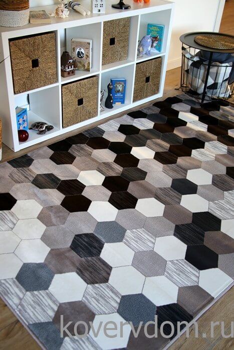 Высокоплотный ковер Скандинавия 52320-82