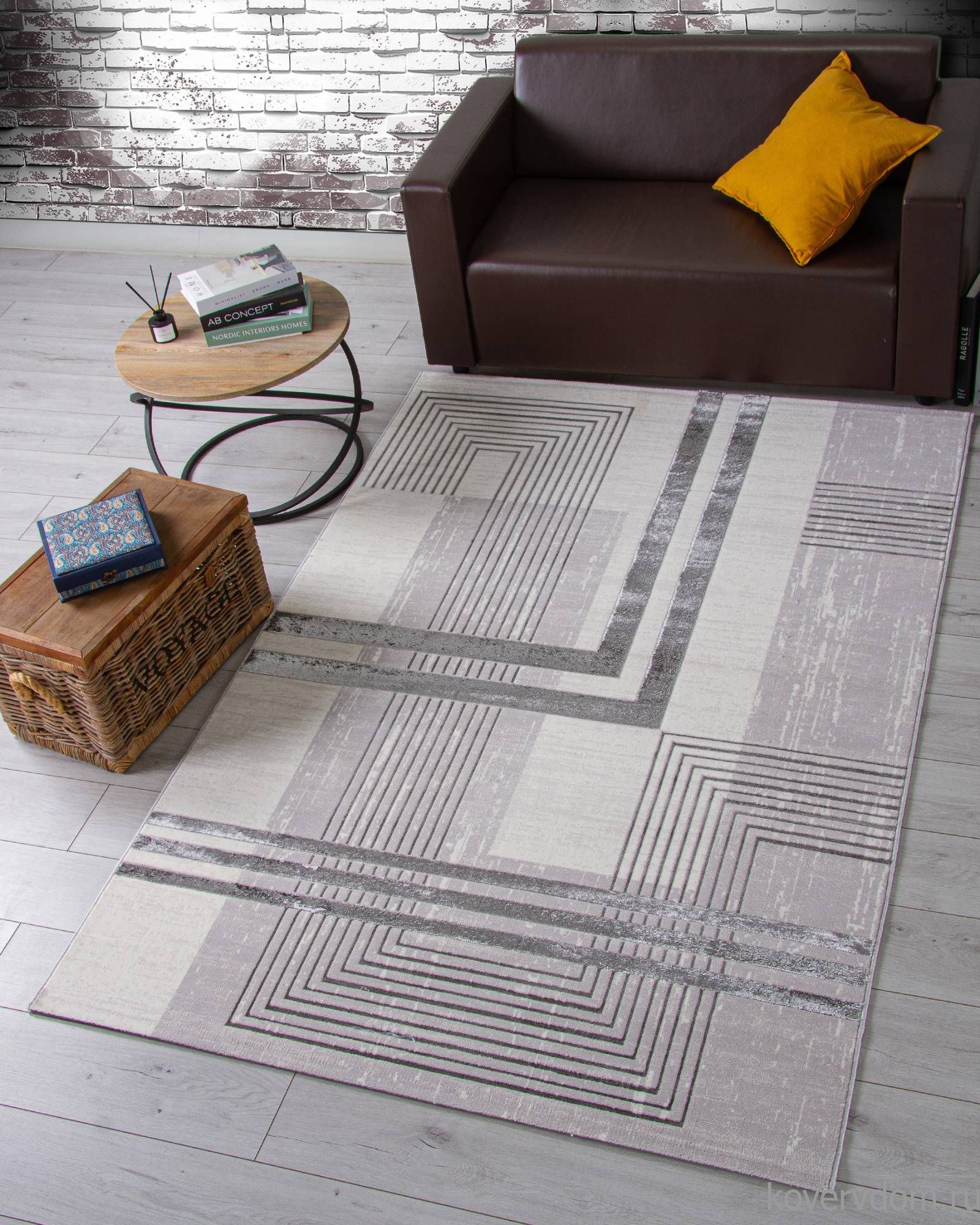 Ковер NOVA 04075A CREAM HB / ICE GREY HB