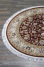 Круглый ковер красный SHAHREZA d210 RED 2 Круг