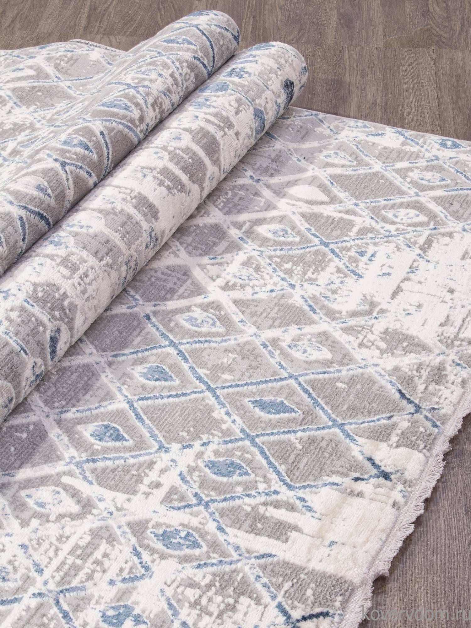 Ковер ALANYA 22422A GREY / CREAM Ковер ALANYA 22422A GREY / CREAM