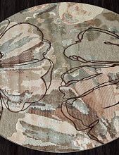 Современный круглый ковер GENOVA 938182 662690 Круг V