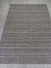 Пушистый овальный ковер KAIR S157 LIGHT GRAY