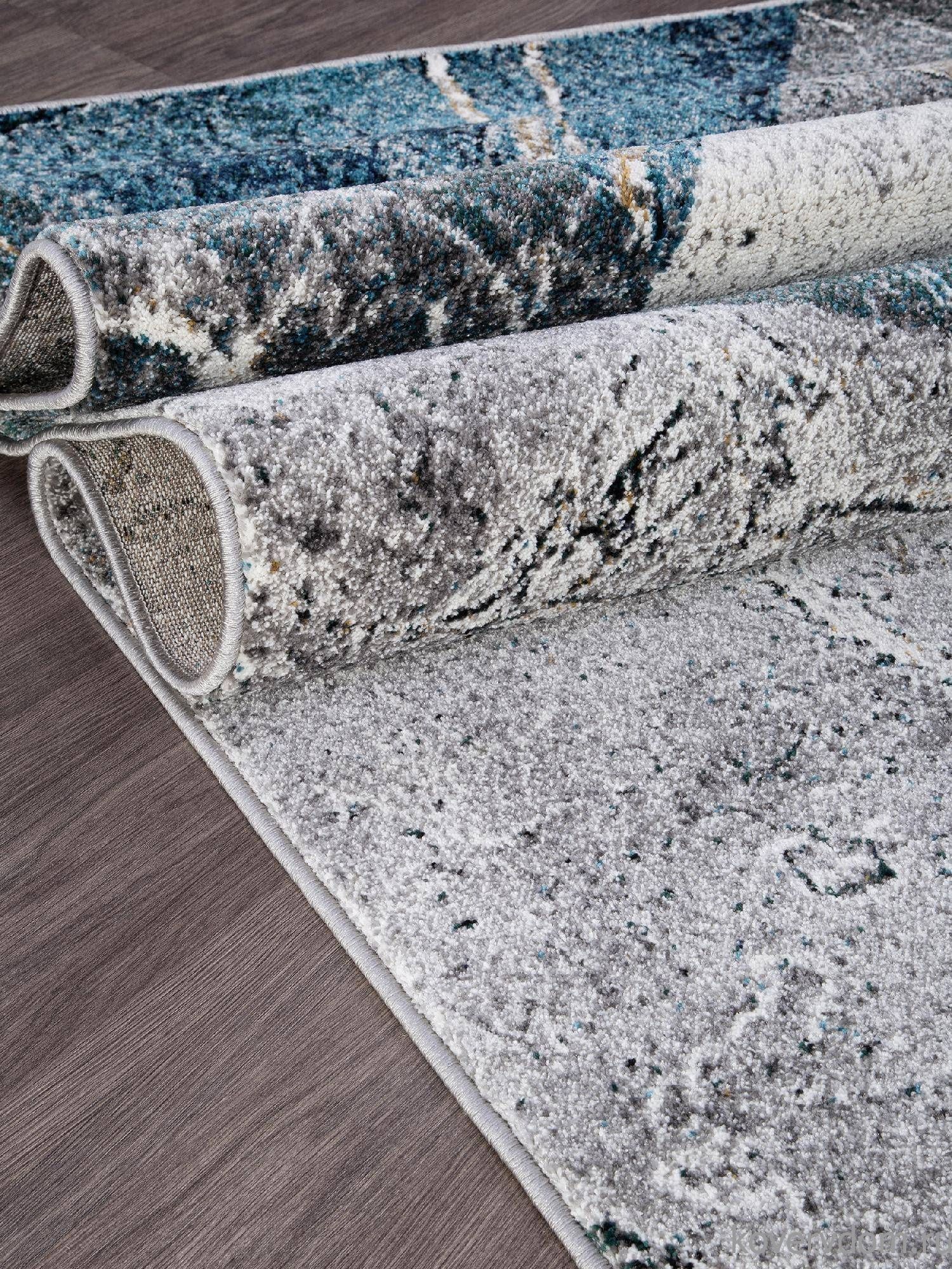 Ковер LONDON D829 GRAY-BLUE