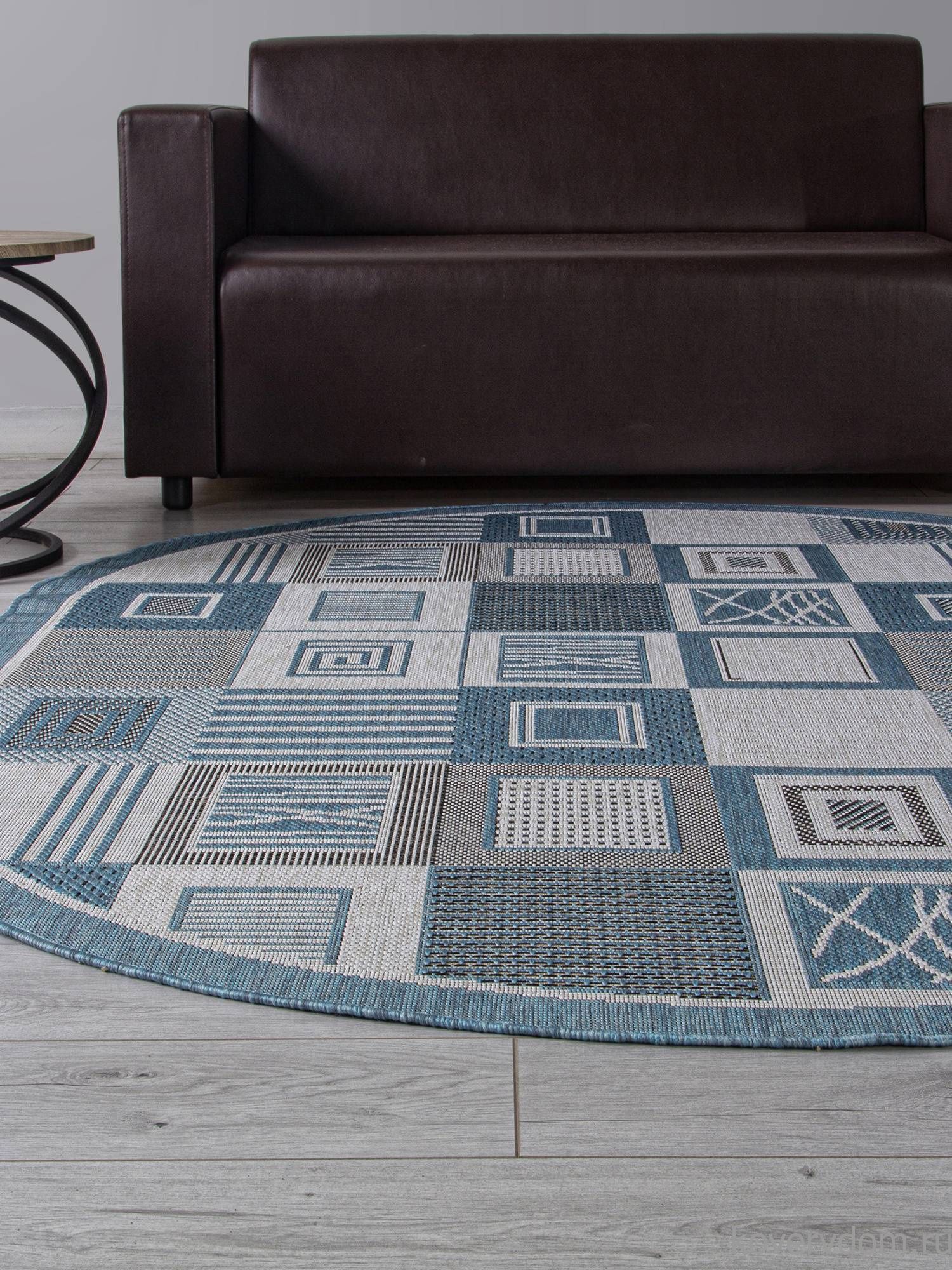 Ковер KAIR S138 BLUE Овал