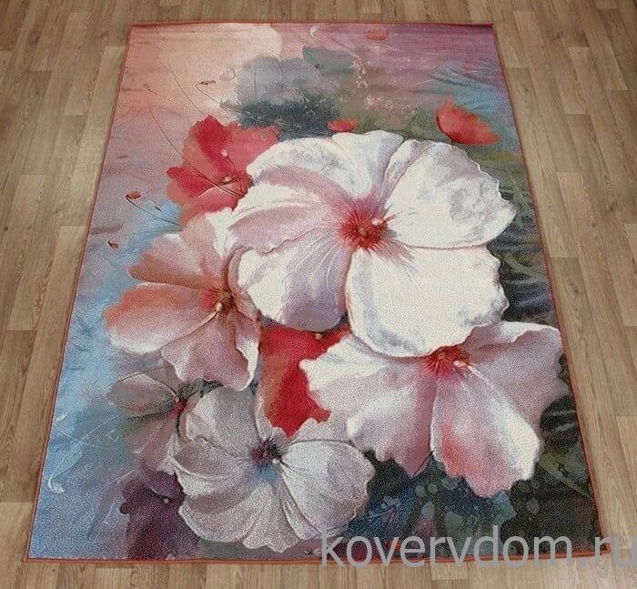 Шерстяной ковер Hunnu R Цветы 6A2362 165