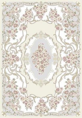 Ковер из шенилла BR CHENILLE 3823 АМ05 CREAM ОВАЛ