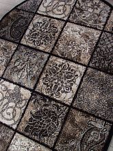 Овальный ковер коричневый VALENCIA DELUXE d328 BROWN Овал